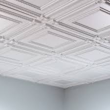 Maybe you would like to learn more about one of these? Fasade Coffer Decorative Vinyl 2ft X 2ft Lay In Ceiling Tile In Matte White 5 Pack Overstock 32201716