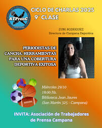 Campana Noticias | Tras la charla sobre discapacidad y comunicación  inclusiva, sigue el ciclo de ATPRENC