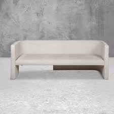 Single cushion seat eickhoff 84'' velvet square arm sofa. Modern Martinique Occassional Chair Modshop Modshop
