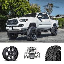 I am currently building a 1/10 tacoma. 16 20 Toyota Tacoma 18x9 Wheels Tires Suspension Package Deal Pkg062