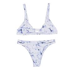 Amazon Com Creamdog Women Sexy Marble Print Padded