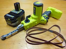 Removes stock at 2300 fpm. Ryobi Psd101 The Cordless Belt Sander You Didn T Know You Wanted Home Fixated