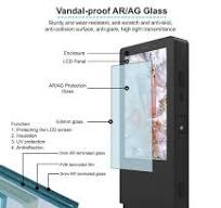 65 Inch Double Sided Ultra High Brightness LCD Display Screen Advertising Player Vertical Totem Outdoor Dual Screen Kiosk