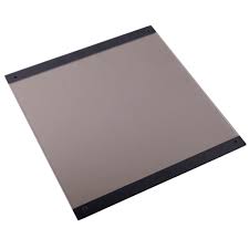 I'm more worried about temps than looks, but no, you can't really perforate glass like you would metal panels, at least not close enough together for. Crystal 460x Left Tempered Glass Panel