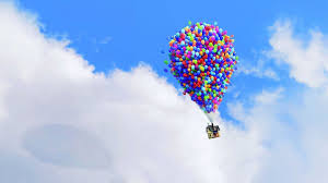 Soll es ein klassisches einfamilienhaus mit gelbem putz. Hd Hintergrundbilder Wolken Luftballons Himmel Pixar Disney Oben Haus Desktop Hintergrund