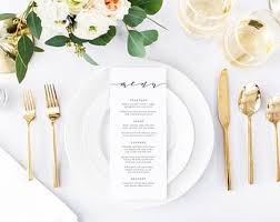 Tovagliolo raffinato segnaposto matrimonio elegante. Il Segreto Per Un Menu Di Matrimonio Di Successo Lemienozze It