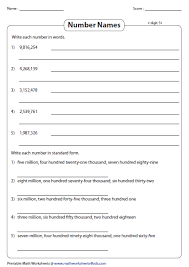 Make large letter text and have fun surprising people! Write Numbers In Words And Vice Versa Large Numbers Grade 5 Math Worksheets 4th Grade Math Worksheets 1st Grade Math Worksheets