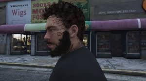 Seu pai foi um dj em sua juventude e apresentou malone a muitos gêneros diferentes de música, incluindo hip hop, country e rock. Post Malone Update 100 Face And Neck Tattoo 1 0 Gta5mod Net