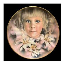 VINTAGE WEDGWOOD LITTLE Lady Love Plate Eyes of the Child Fromme-Douglas  England $14.98