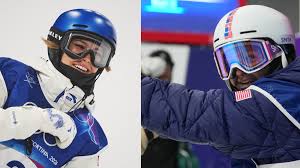 Eileen Gu and Kate Gray competition