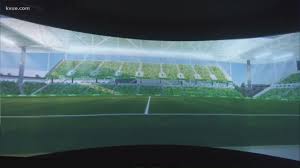 The field turf has been laid and the stadium is nearly complete. Austin Fc Owners Provide Updates On Stadium Construction In State Of The Stadium Address Kvue Com