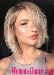 Trendy Haircuts For Hair Of Medium Length 2018 2019 100 Photos Womanchoice Online Magazine For Wom Short Thin Hair Hair Styles Short Shoulder Length Hair