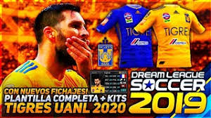 Tigres uanl 2019/2020 kits for dream league soccer 2019, and the package includes complete with home kits, away and third. Plantilla Tigres Uanl 2020 Dream League Soccer Diego Musk By Diego Musk