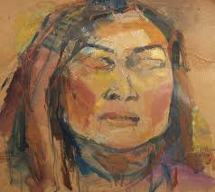 Mixican woman by Natalia Basil (2015) : Other Media Oil