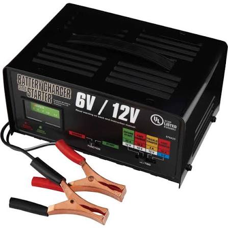 Automatic 6V and 12V 2A/10A/55A Auto Battery Charger - Stone's Home Centers
