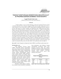 Mengindikasikan besarnya persentase penduduk usia kerja yang aktif secara ekonomi disuatu negara/wilayah. Https Media Neliti Com Media Publications 60420 Id Tingkat Kesetaraan Gender Ingkat Kesetar Pdf