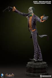 Arkham city vs 60s batman. The Joker Kicks Off Sideshow S New Batman Arkham Asylum Collection Sideshow Collectibles