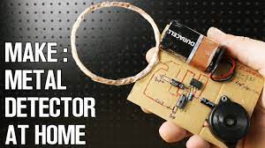 Looking at common circuits of signal processing of pulse induction metal detectors, the dampening resistor has two parallel opposite positioned diodes in series. How To Make A Metal Detector At Home Youtube