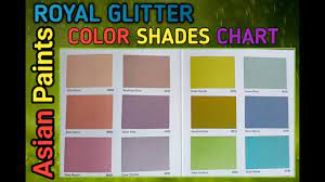 Asian paints royale shade card for bedroom. Clour Combination Interior Royal Glitter Asian Paints Youtube