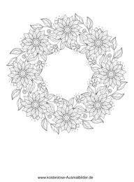 Für unseren blumenkranz haben wir sommerblumen genommen, die in hülle so ein blumenkranz kann den kopf von geburtstagsgästen schmücken oder auch einfach als tischschmuck dienen. Ausmalbilder Malvorlagen Blumenkranz Fur Erwachsene