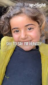 The way she was too shy to say she was hungry 🥺✓ Donate here