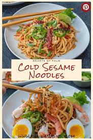 Look no even more than this checklist of 20 ideal recipes to feed a crowd when you need outstanding ideas for this recipes. Cold Sesame Noodles W Hearts Of Palm Culinary Lion