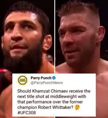 Khamzat Chimaev vs Dricus Du Plessis who would win 🤔 · MMA Leader ·  Facebook