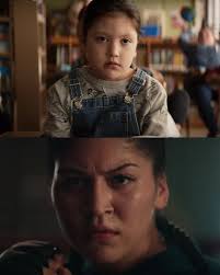 Alaqua Cox's real life cousin played the younger version of her character  Maya in Marvel's Echo. They look so alike, it was easy to forget you  weren't literally looking at her as