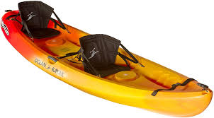 Fishing from one of the best ocean kayaks is a joy. Ocean Kayak 12 Feet Malibu Two Tandem Sit On Top Recreational Kayak