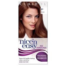 Nice N Easy No Ammonia Hair Dye Mahogany 81 Superdrug Hair Dyed Hair Healthy Shampoo Non Permanent Hair Dye