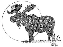 Meet the happyhoppers® mouse pads; Pin By Fabio De Castro On Animal Mosaic Geometric Animals Animals With Horns Grayscale Coloring