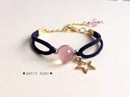 秋冬ピーチと一番星ブレスレットsサイズ pulseras y brazaletes pulseras joyas con cuentas