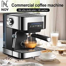 It gives thorough answers about the steps involved when making coffee with milk in a coffee maker. Commercial Use 1 6l 20 Bar Italian Type Espresso Coffee Maker Machine With Milk Frother Shopee Philippines