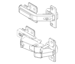 Types of cabinet hinges kitchen cabinets hinges hinges for. Corner Cabinet Hinge Pack Kaboodle Kitchen