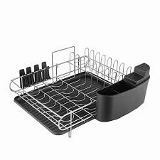 Homelody Dish Rack 2 Tier Dish Rack With Drainboard 304 Stainless Steel Dish Drainer For Kitchen Counter Dish Dish Rack Drying Dish Drainers Kitchen Counter
