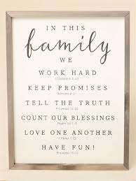 Your home decor should be as special as you are. In This Family Wall Art Altar D State