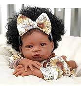 Amazon.com: BABESIDE Lifelike Reborn Baby Dolls Daisy Black Girl- 20 Inch  Soft Body Realistic-Newborn Handmade Real Life Baby Dolls with Clothes and  Toy Gift for Kids Age 3+ : Toys & Games