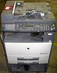 Hi i have found your problem here: Copier Konica Minolta Bizhub 163 Auction 0002 801172 Grays Australia