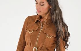 Les vestes comptoir des cotonniers sont disponibles dans un grand nombre de matières. Blouson Et Veste En Daim Pour Femme Cesare Nori Depuis 1955