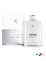 A symbol of class and style, ferrari fragrances for men are original and masculine; Ferrari Essence Musk Perfume For Man 100 Ml Edp