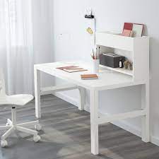 pahl bureau avec element complementaire blanc 128x58 cm ikea bureau blanc ikea ikea bureau blanc