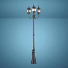 Patriot Lighting® Ellie Black 3-Head Post Light at Menards®