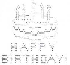 April 30 happy birthday birthday wishes birthday songwhatsapp happy birthday status video. Emoticon Birthday Text Art Ascii Art Happy Birthday Art