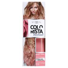 I like garnier, especially for blondes. L Oreal Paris Colorista Washout Semi Permanent Hair Dye Dirty Pink Ocado