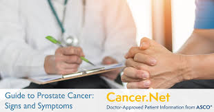 Prostate cancer that's more advanced may cause signs and symptoms such as: Prostate Cancer Symptoms And Signs Cancer Net