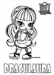 Next to the monster high coloring pages we offer with the monster dolls next to the logo of monster high, we also have some other coloring pages from monster high. Monster High Free Printable Coloring Pages For Kids