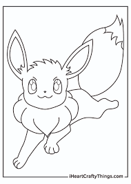 Here's a set of free printable alphabet letter images for you to download and print. Printable Eevee Pokemon Coloring Pages Updated 2021