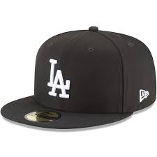 Men S New Era Black Los Angeles Dodgers Basic 59fifty Fitted Hat In 2021 Fitted Hats Snapback Hats Hats For Men