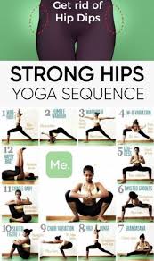 Get Rid Of Those Hip Dips Create Your Stronger Hips With This Yoga Sequence Hard Yoga Yoga Sequences Workout