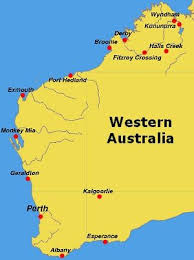 Map Of Western Australia Western Australia Map Western Australia Australia